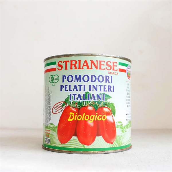 ［ストリアネーゼ］有機トマト缶ホール 2.5kg
