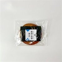 ［ナチュラル・ハーモニー］自然栽培米 堅焼き煎餅 海苔 1枚
