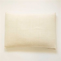 ［益久染織研究所］ガラ紡の枕カバー 約43×65cm