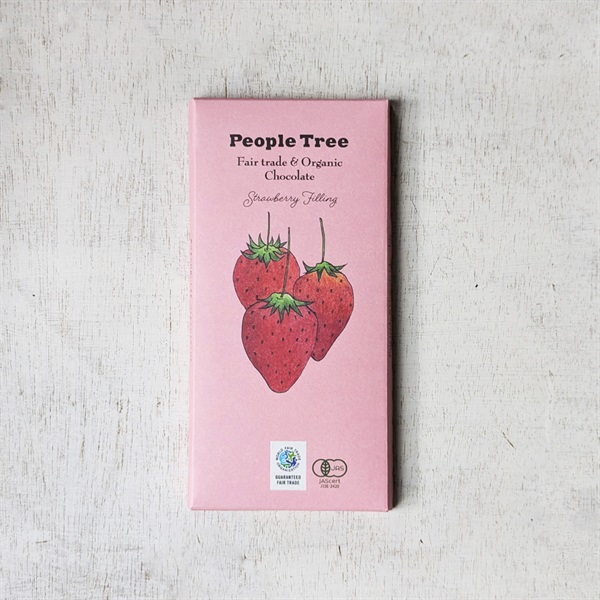 ［ピープルツリー］有機ストロベリーフィリング 85g