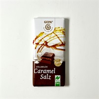 ［ゲパ］オーガニック 塩キャラメルミルクチョコレート 40g