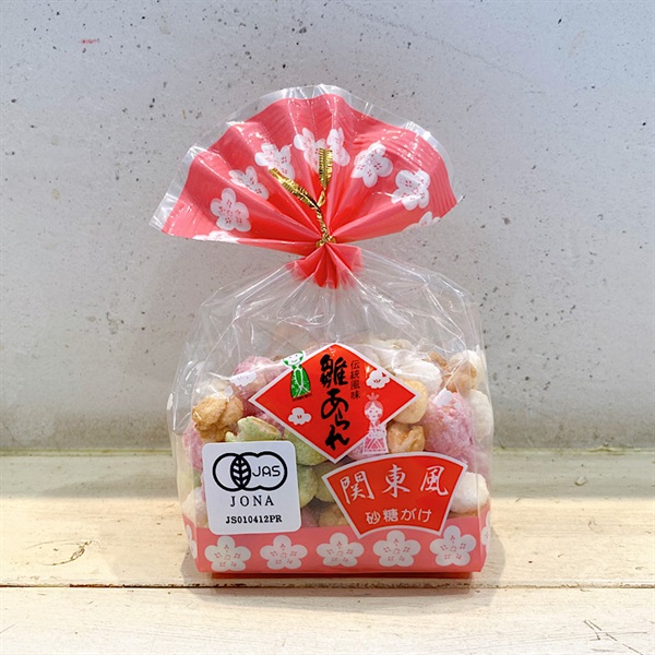 ［精華堂あられ］ひなあられ（関東風）60g【期間限定】