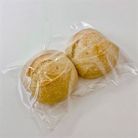 ［ビオランド］有機カムット小麦のプチパン 2個入り【冷凍】