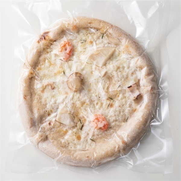 ［おへそ］石窯ピザ・シーフードの自家製ホワイトソース 1枚【冷凍】