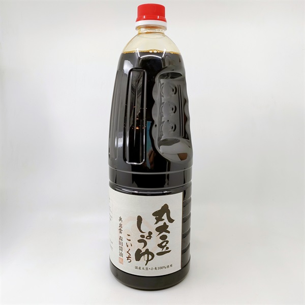 ［森田醤油］国産丸大豆醤油こいくち  ペットボトル 1.8L