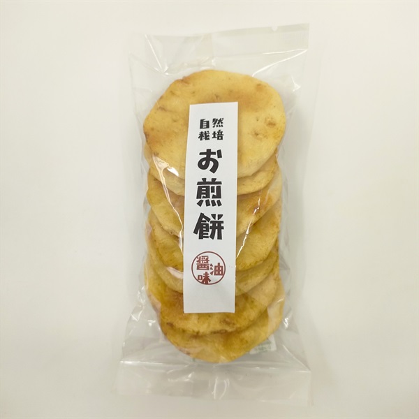 ［TANBO NO WA］自然栽培 お煎餅（醤油味）7枚【数量限定】