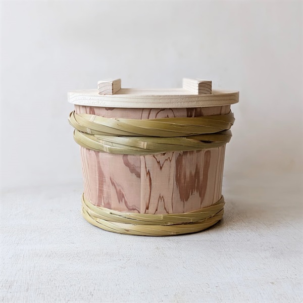 【1/15木】 最高の素材で仕込む♪手づくり味噌教室【オンライン講座】(容器付き（木桶小）)