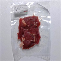 ［二本松牧場］放牧牛 切り落とし焼肉（ウデ）100g【冷凍】