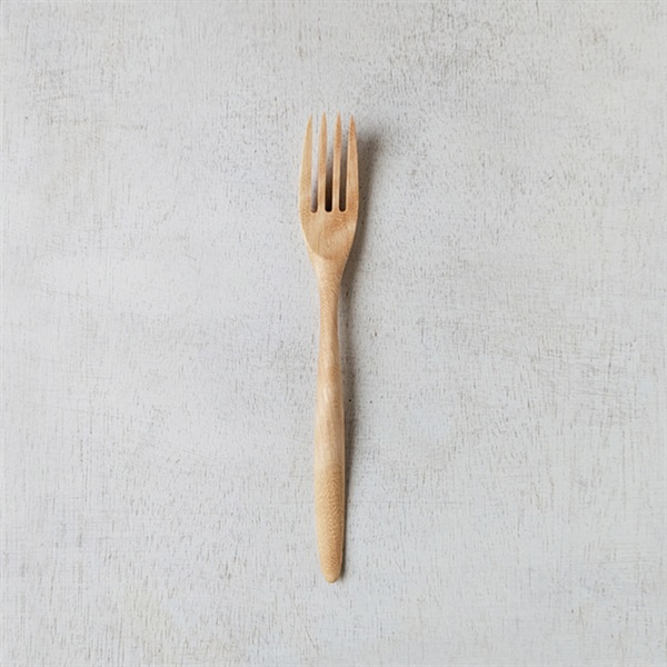 ［木のスプーン ゆきデザイン工房］フォーク（大）銀木犀 1本