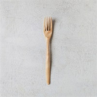 ［木のスプーン ゆきデザイン工房］フォーク（大）銀木犀 1本