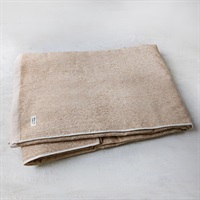 ［メイド・イン・アース］タオルシーツシングル茶