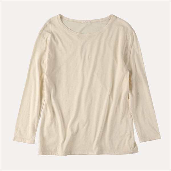 ［シシフィーユ］【限定販売】ブレスレットスリーブTシャツJANEエクリュ