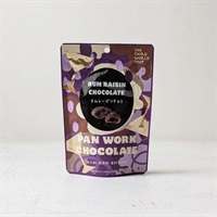 ［第3世界ショップ］ラムレーズンチョコ 40g