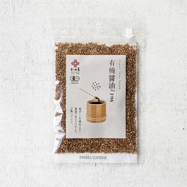 ［和田萬］有機醤油ごま 30g