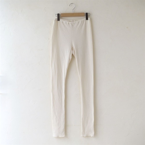 ［メイド・イン・アース］ソフト接結レギンスM きなり