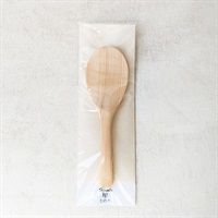 ［木のスプーンゆきデザイン工房］しゃもじ 檜 1本