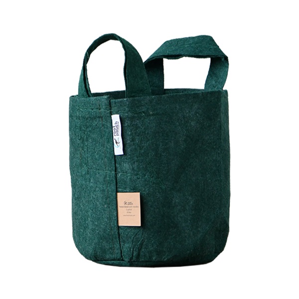 ［グリーンフィールドプロジェクト］エコ布プランター Mサイズ グリーン 8.0L
