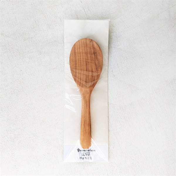 ［木のスプーンゆきデザイン工房］しゃもじ 山桜 1本