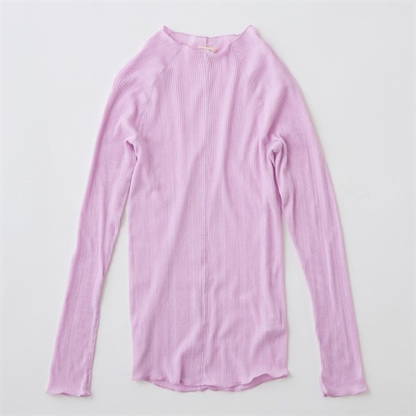 ［シシフィーユ］【限定販売】ロングスリーブTシャツ オーキッド