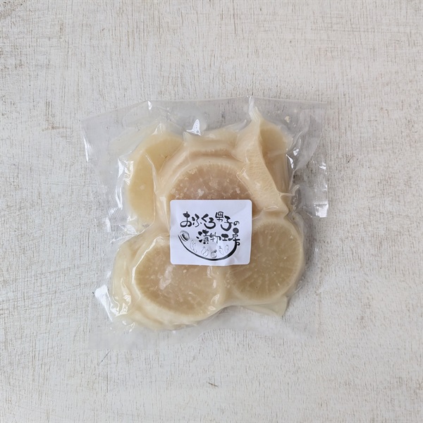 【おふくろ男子の漬物工房】発酵べったら漬け 200g